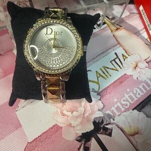 Women's Silver and Gold Watch